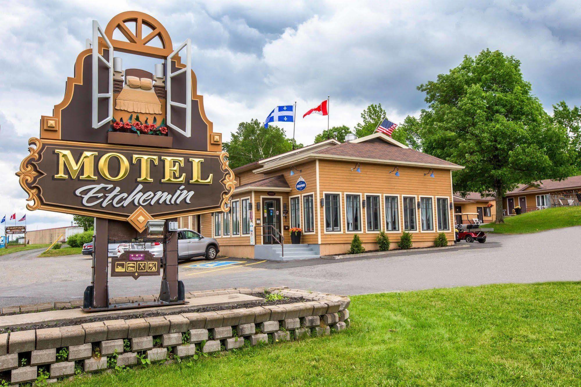 Motel Et Camping Etchemin Levis Bagian luar foto