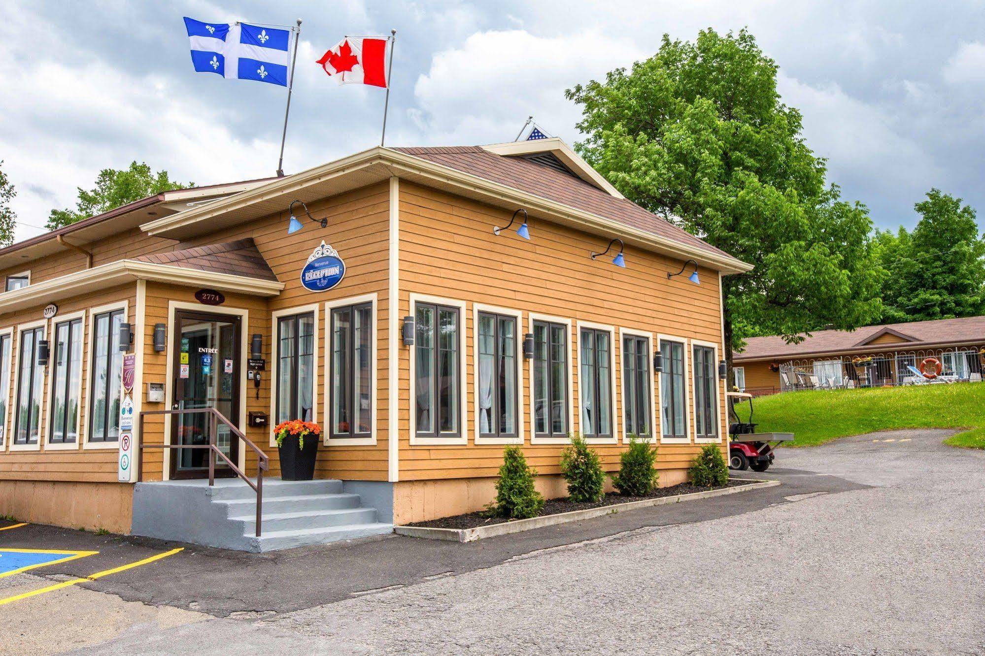 Motel Et Camping Etchemin Levis Bagian luar foto
